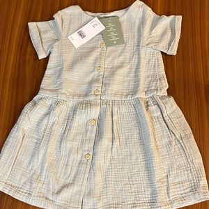 Girl’s dress/organic cotton/4-5 Years